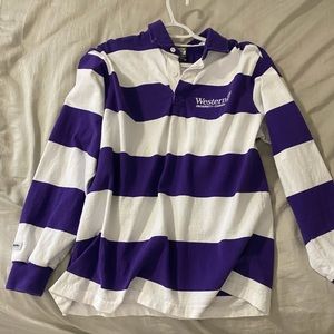 Western rugby shirt. Thick cotton size xl